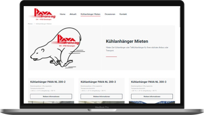 Neue Webseite