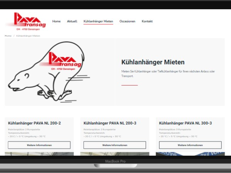 Neue Webseite